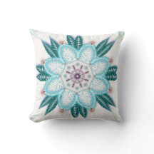 Blue Flower Mandala 