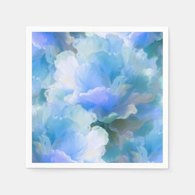 Blue Flower Napkins (Front)
