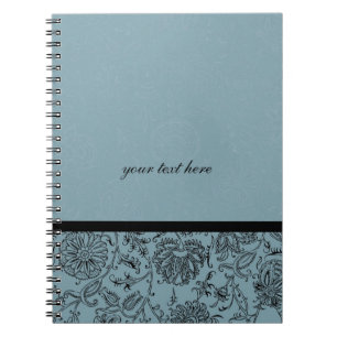 Blue Flower Notebooks