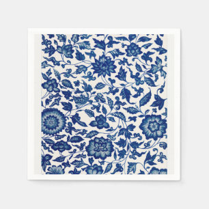 Blue Flower pattern Napkin
