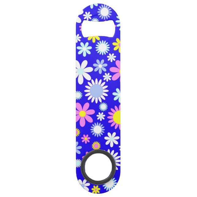Blue Flower Power Bar Key (Front)