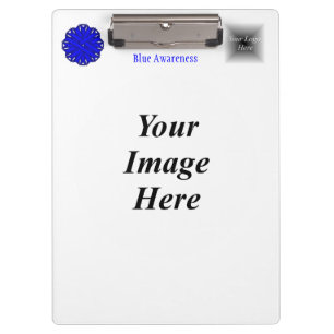 Blue Flower Ribbon Template by Kenneth Yoncich Clipboard