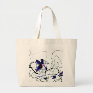 Blue Flowers Bag