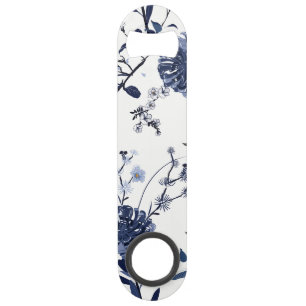 Blue flowers bar key