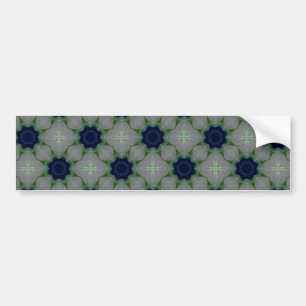 Blue Flowers Bumper Stickers