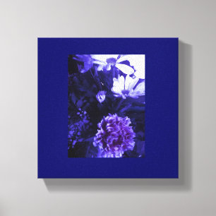 Blue Flowers Canvas Print