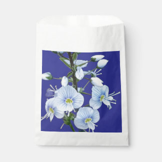 Blue flowers favour bag