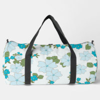 Blue Flowers, Floral Pattern, Pattern Of Flowers