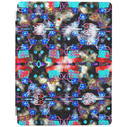 Blue Flowers iPad Smart Cover iPad Cover