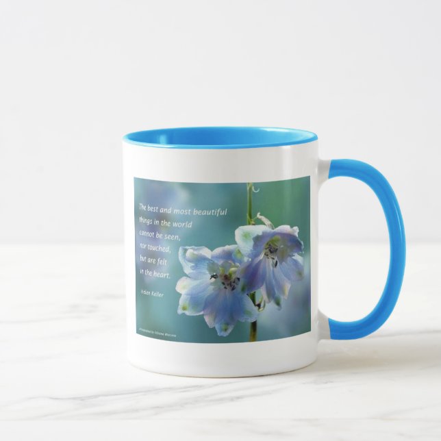 Blue flowers mug (Right)