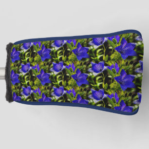 Blue Flowers Nature Pattern         Golf Head Cover