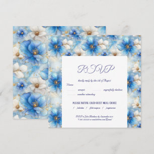 Blue Flowers Pattern