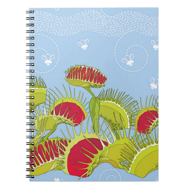 blue fly trap notebook (Front)