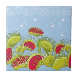 blue fly trap tile