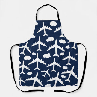 Blue flying airplanes aircraft pattern apron