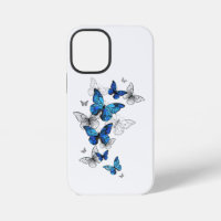 Blue Flying Butterflies Morpho