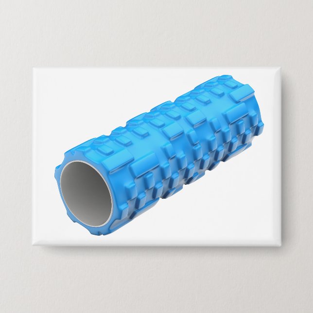 Blue foam massage roller (Front)