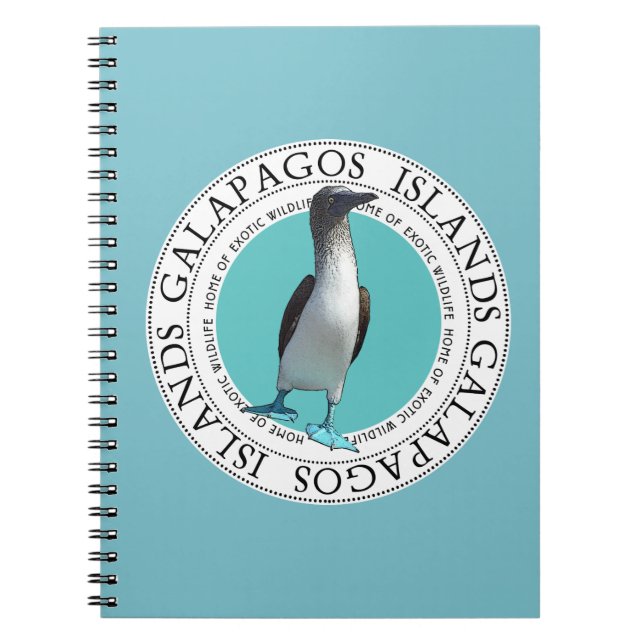 Blue Footed Booby Notebook (Front)