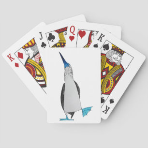 Blue Footed Booby Playing Cards (left)