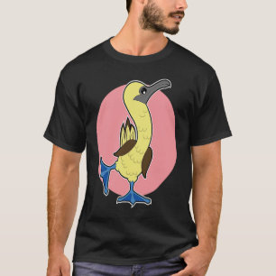 Blue Foottug  Funky Dancing Sea Bird T-Shirt