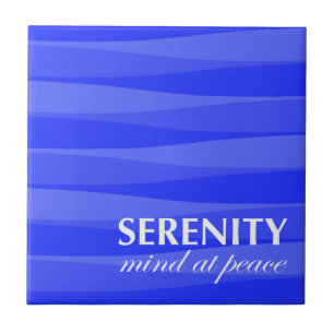 Blue for Serenity Tile