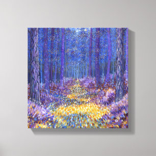 Blue Forest 2 2012 Canvas Print
