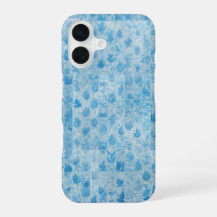 Blue Forest - Ethereal Leaf Pattern Phone Case