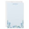 Blue Forget Me Nots Add Name Monogram