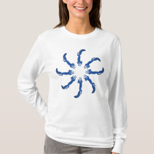 Blue Fox Circle T-Shirt