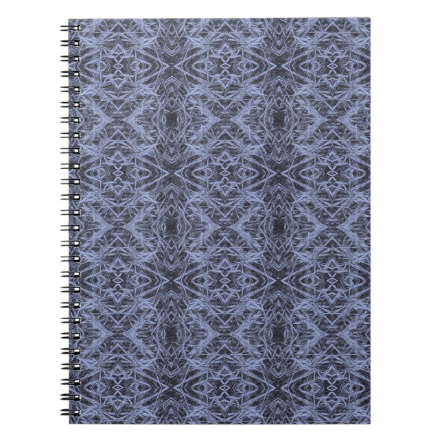 Blue Foxtail Repeat Notebook (Front)