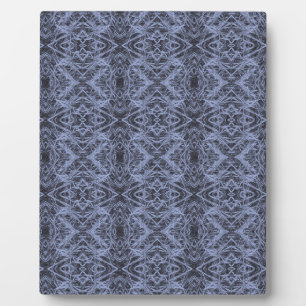 Blue Foxtail Repeat Plaque