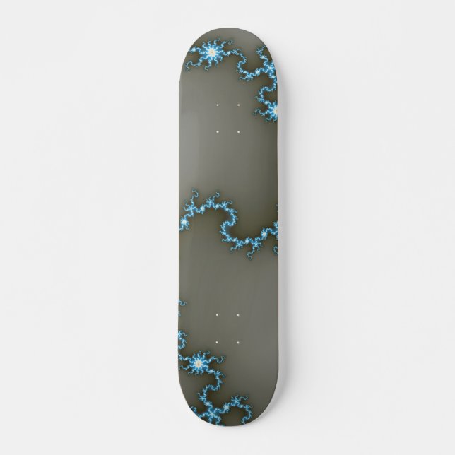 Blue - Fractal Skateboard (Front)