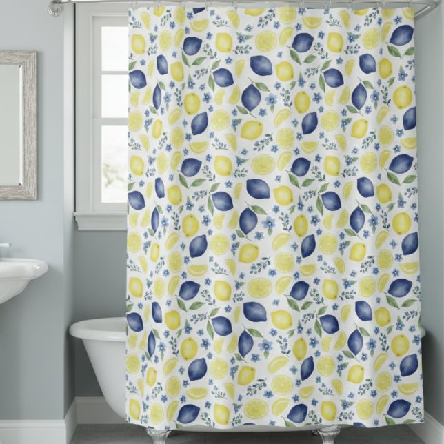 Blue French Country Lemon Pattern (Creator Uploaded)