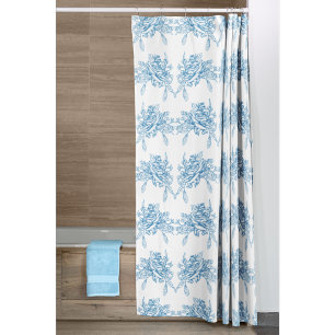 Blue French Toile Pattern