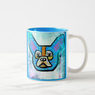 Blue Frenchie Coffee Mug