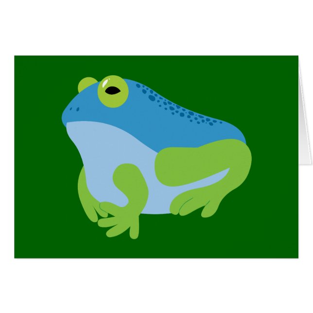 Blue Frog (Front Horizontal)