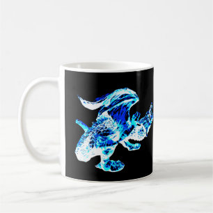 Blue Frost Dragon Mug