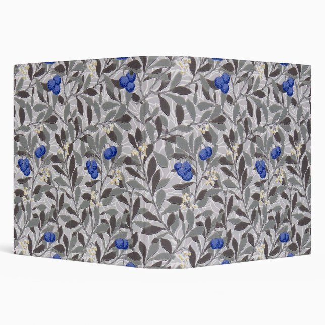 Blue Fruit, William Morris Binder (Background)