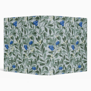 Blue Fruit, William Morris Binder