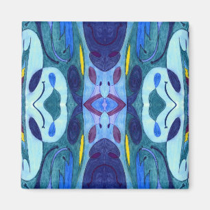 Blue Fumes Magnet