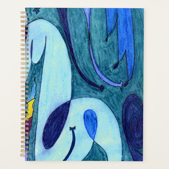 Blue Fumes Planner (Front)