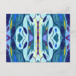 Blue Fumes Postcard