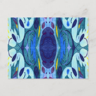 Blue Fumes Postcard