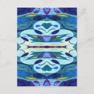 Blue Fumes Postcard