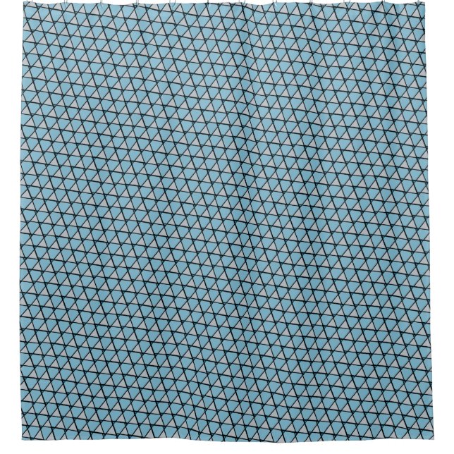 Blue Funky Triangles (Front)
