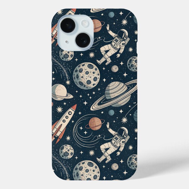 Blue Galaxy Adventure Case-Mate iPhone Case (Back)