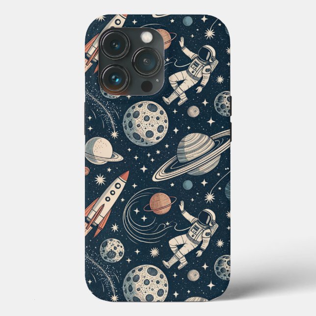Blue Galaxy Adventure Case-Mate iPhone Case (Back)