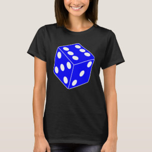 Blue Gaming Dice Halloween Costume Cool  Roll In S T-Shirt