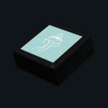 Blue Ganesha Keepsake Boxes<br><div class="desc">Perfect keepsake box or jewellery box for the bride, bride's maids or anyone starting a new beginning. Customize with a person's name or a special message. Ganesha is the Hindu God of Obstacles and New Beginnings.</div>