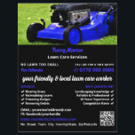 Blue Garden Lawn-Mower, Lawn Care Services Flyer<br><div class="desc">Blue Garden Lawn-Mower,  Lawn Care Services Advertising Flyer by The Business Card Store.</div>